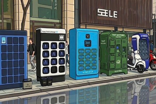 Cuộc đua tủ đổi pin xe điện ở Việt Nam: VinFast mục tiêu "phủ" 150.000 trạm, Honda, Yamaha, TMT Motors sắp nhập cuộc, 1 hãng đã làm từ năm 2023