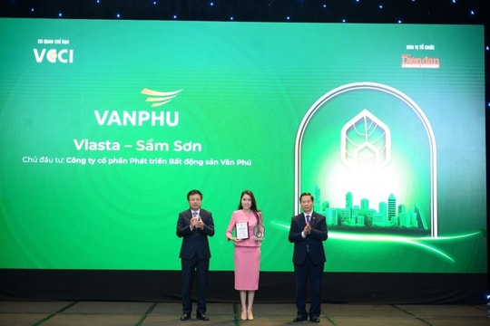 Vlasta – Sầm Sơn do Văn Phú phát triển được vinh danh “Dự án Đáng sống 2025”