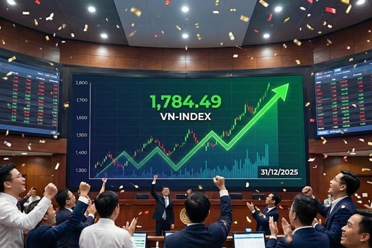 Chứng khoán Việt Nam lên cao nhất lịch sử trong phiên giao dịch cuối năm 2025