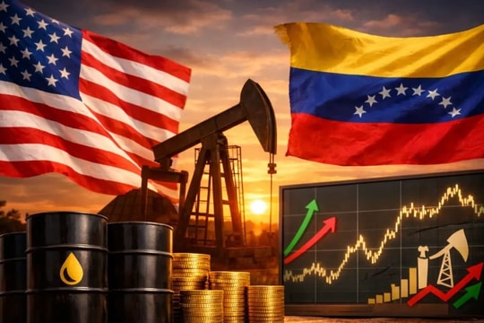 Thị trường ngày 5/1: Biến động địa chính trị Venezuela chi phối tâm lý thị trường, vàng áp sát 4.400 USD/ounce