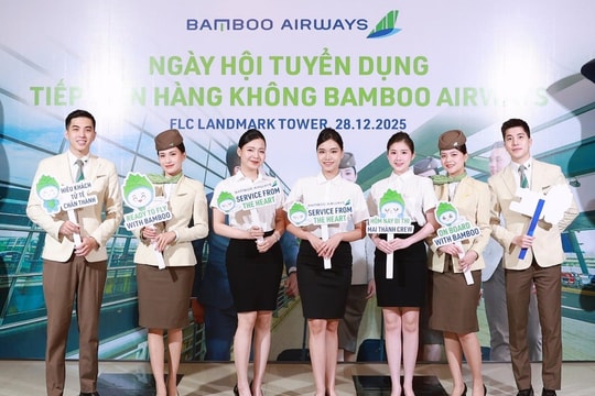 Bamboo Airways trở lại đường đua: Tuyển 1.000 tiếp viên, dọn đường cho tham vọng 30 tàu bay