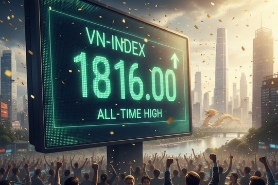 Chứng khoán Việt Nam chính thức vượt 1.800 điểm, lập kỷ lục chưa từng có