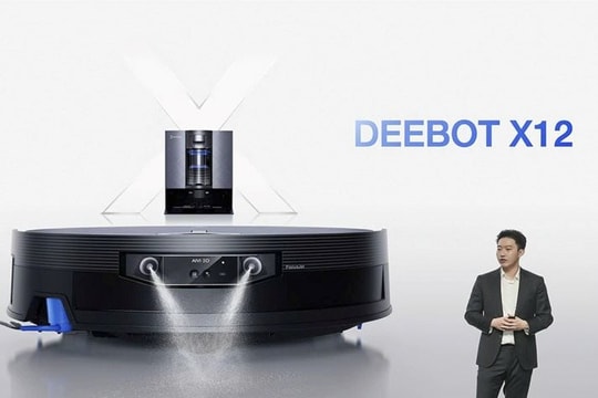 Ecovacs ra mắt robot hút bụi cao cấp nhất dòng X12