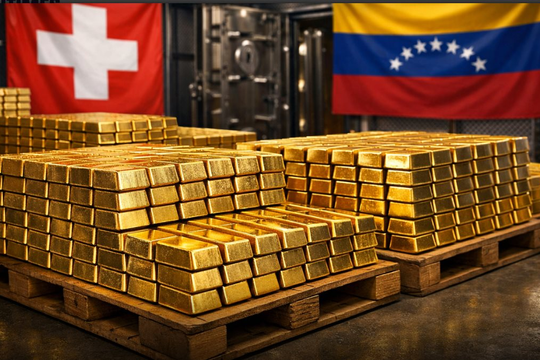 Venezuela đã âm thầm chuyển 113 tấn vàng trị giá hơn 5 tỷ USD ra khỏi đất nước