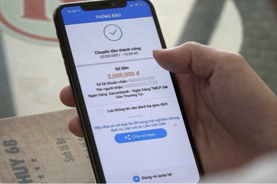 Công an khuyến cáo tất cả người dân cần làm điều này trước khi chuyển tiền qua tài khoản ngân hàng