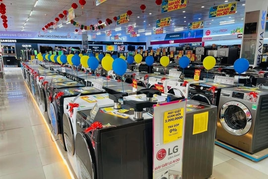 Đằng sau sự tăng trưởng như 'tên lửa của máy giặt LG tại Điện máy Xanh