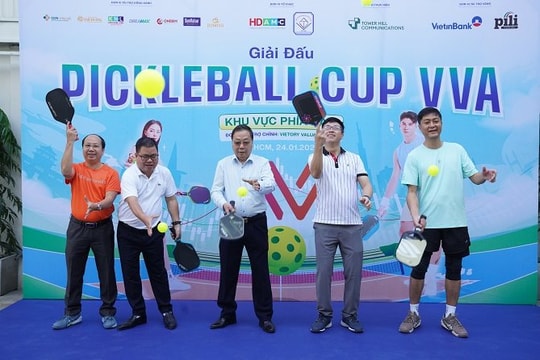 Khai mạc Giải Pickleball CUP VVA khu vực phía Nam 2025: Hơn 130 tay vợt tranh tài, hứa hẹn “bùng nổ” cảm xúc