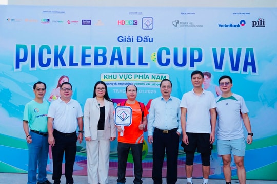 Khai mạc Giải Pickleball CUP VVA khu vực phía Nam 2025: Hơn 130 tay vợt tranh tài, hứa hẹn “bùng nổ” cảm xúc