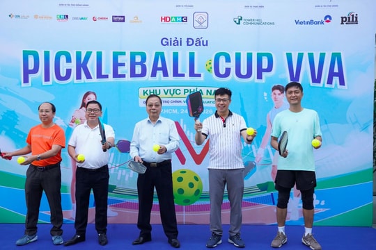 Khai mạc Giải Pickleball CUP VVA khu vực phía Nam 2026: Hơn 130 tay vợt tranh tài, hứa hẹn “bùng nổ” cảm xúc