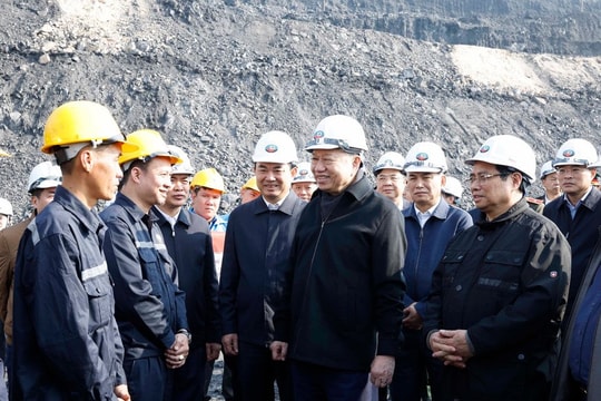 Tổng Bí thư, Thủ tướng thăm DN khai thác gần 3 triệu tấn "vàng đen" của VN, có doanh thu 5.200 tỷ đồng