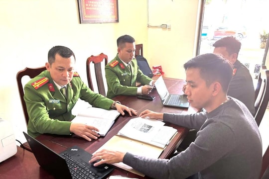 Nhận 2 triệu đồng tiền chuyển khoản, một thanh niên sinh năm 1999 bị công an điều tra