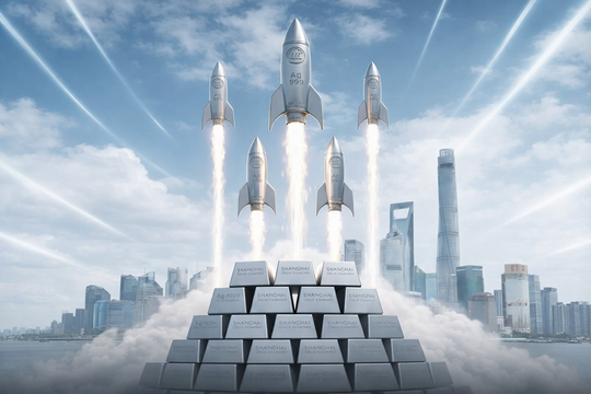 Chuyện gì đây: Giá bạc Thượng Hải tăng vọt 60% từ đầu năm, lập kỷ lục chưa từng có