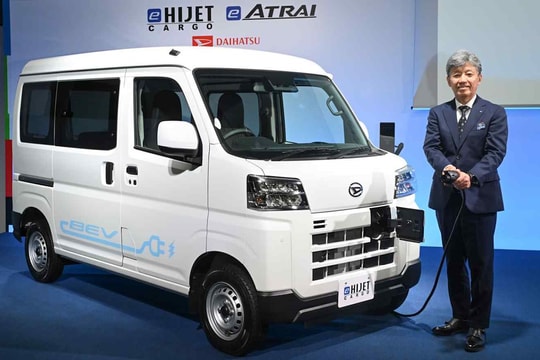 Thêm một ông lớn Nhật Bản tham gia thị trường xe tải điện: giá hơn 500 triệu đồng, đối đầu "su cóc" Suzuki và VinFast EC Van