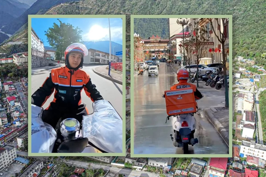 Shipper cô đơn nhất Trung Quốc: 24 tuổi chạy 200 đơn/ngày, một mình gánh cả vùng viễn biên, thu nhập vượt xa đồng nghiệp