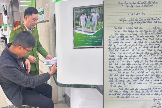 Người đàn ông SN 1992 phát sinh giao dịch 350 triệu đồng chuyển khoản: Công an truy tìm người nhận tiền 