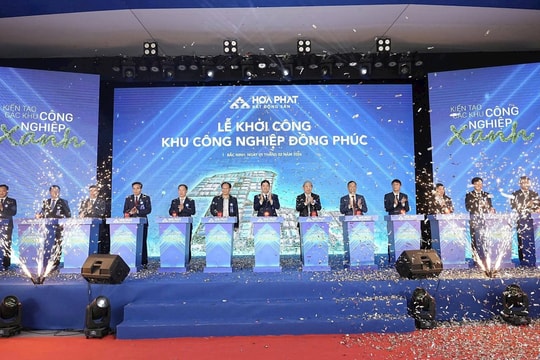 Hòa Phát khởi công Khu công nghiệp 3.730 tỷ đồng tại Bắc Ninh