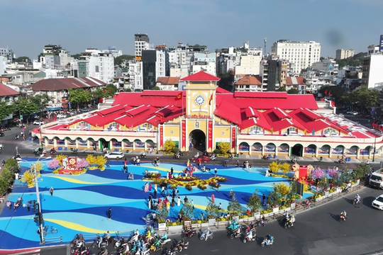 Sau đường Lê Lợi, Khang Điền tiếp tục tài trợ chỉnh trang Chợ Bến Thành, Hồ Con Rùa: Tp.HCM ‘khoác áo’ mới