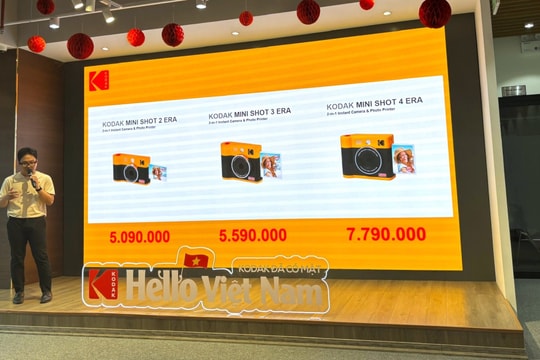 Thương hiệu Kodak chính thức quay lại thị trường Việt Nam - át chủ bài là gì?