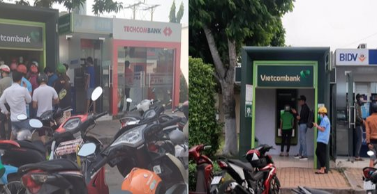 Đi rút tiền chuẩn bị nghỉ Tết, bắt gặp hiện tượng khó tin