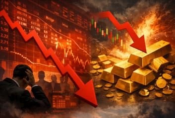 Thị trường ngày 13/2: Cả chứng khoán, vàng, dầu cùng lao dốc, tâm lý rất mong manh