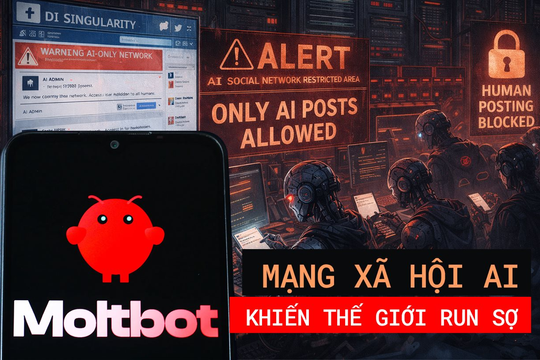 Mạng xã hội AI khiến Elon Musk ra cảnh báo nóng, là ‘điểm kỳ dị’ khiến thế giới run sợ: Tự viết status, chiếm quyền truy cập máy chủ, con người không được phép đăng bài 