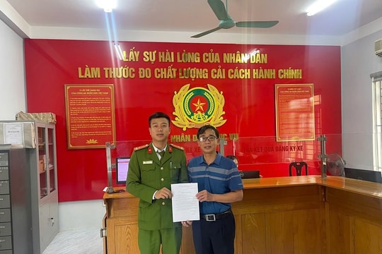 Nhận 200 triệu đồng tiền chuyển khoản, người đàn ông sinh năm 1984 bị Công an điều tra thông tin