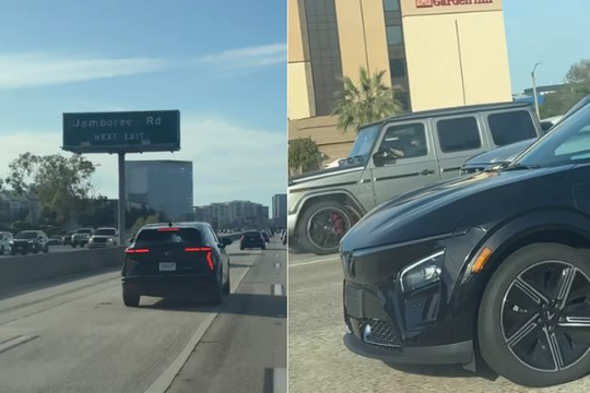 VinFast VF 7 tiếp tục được bắt gặp trên đường phố Mỹ