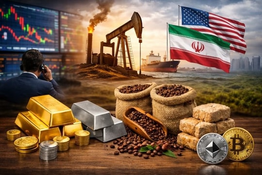 Thị trường ngày 17/2: Giao dịch trầm lắng, dầu tăng vì địa chính trị, vàng và cao su chịu áp lực