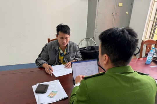 Phát hiện thanh niên SN 2001 thực hiện nhiều vụ lừa đảo, chiếm đoạt tiền của nhiều người, Công an vào cuộc điều tra