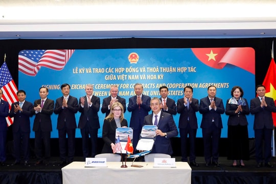 Đầu năm Bính Ngọ, Tổng Bí thư chứng kiến thương vụ hơn 30 tỷ USD của DN Việt Nam với hãng Boeing 