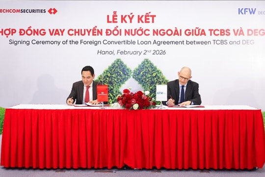TCBS và đối tác DEG của Đức ký kết hợp tác với tổng giá trị tới 50 triệu USD 

