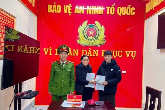 Tài khoản MB Bank của người đàn ông SN 1990 phát sinh giao dịch 50 triệu đồng, 1 năm sau công an xã mời lên làm việc