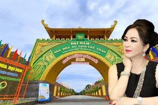 Khu du lịch Đại Nam của vợ chồng bà Nguyễn Phương Hằng có thông báo mới liên quan đến khu đền rộng 5.000m2  
