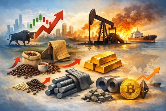 Thị trường ngày 5/3: Dầu và vàng trồi sụt khó đoán, chứng khoán phục hồi nhờ kỳ vọng ngoại giao