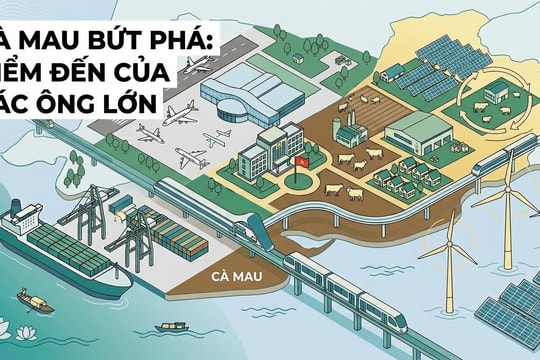 Vingroup, T&T, Xuân Thiện và dòng vốn ngoại tỷ USD: Lộ diện chuỗi dự án tái định hình kinh tế Cà Mau