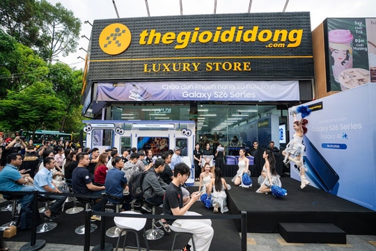 Sau tuần lễ đặt trước, Thế Giới Di Động chính thức mở bán Galaxy S26 series