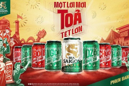 Bắt nhịp “Một lời mời, tỏa Tết lớn” - Thử thách sáng tạo của Bia Saigon gắn kết người dùng cả nước
