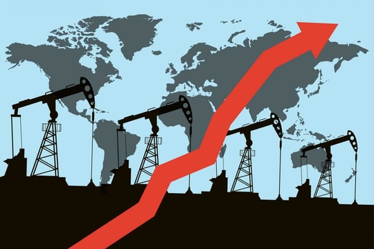 Sáng nay, giá dầu thế giới lại tăng dựng đứng