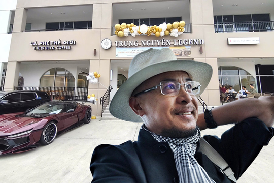 Có gì trong quán cà phê mới tinh trên đất Mỹ của ông Đặng Lê Nguyên Vũ: Khách xếp hàng tấp nập, có không gian trưng bày đặc biệt