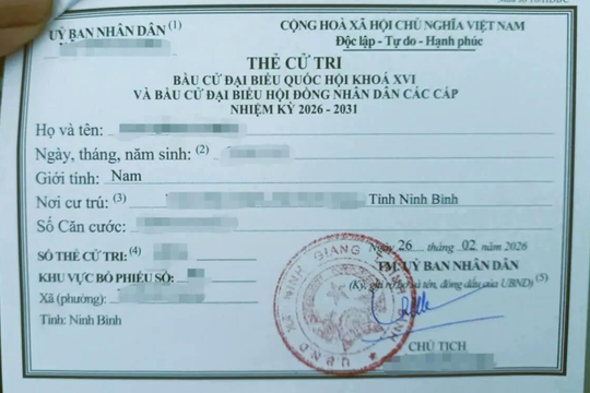 Thông báo 'nóng' từ Công an, những ai đã up ảnh thẻ cử tri lên mạng lưu ý!