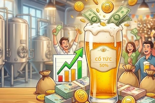 Công ty bia chốt phương án chia cổ tức tỷ lệ 50% năm 2026