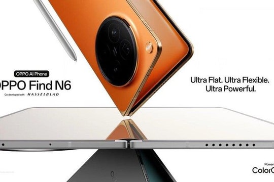 Bút trên OPPO Find N6 dùng AI hỗ trợ giải quyết công việc