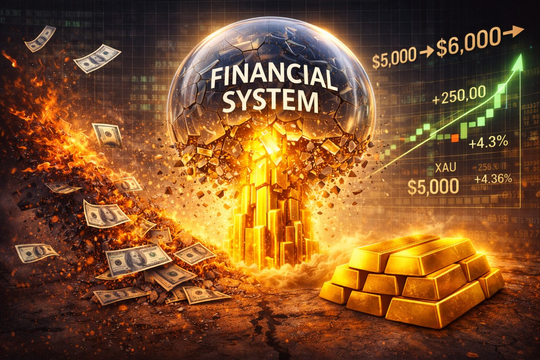 Vàng bốc hơi hàng trăm USD, người mua lỗ tiền tỷ: Vì sao chuyên gia vẫn nói đến "thời điểm 6.000 USD"?