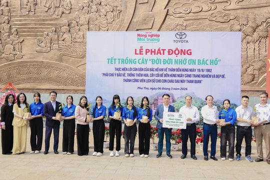 “Toyota cam kết vì một Việt Nam xanh hơn, sạch hơn và hạnh phúc hơn”
