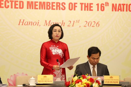 Công bố danh sách chính thức Đại biểu Quốc hội khóa XVI