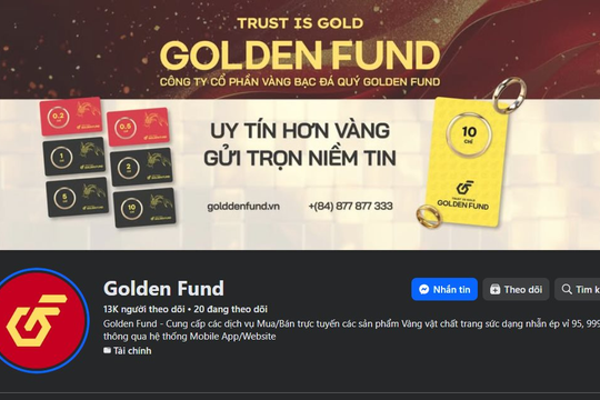Golden Fund xác nhận tạm dừng hoạt động, lên tiếng trước tin đồn “lừa đảo” trên mạng xã hội
