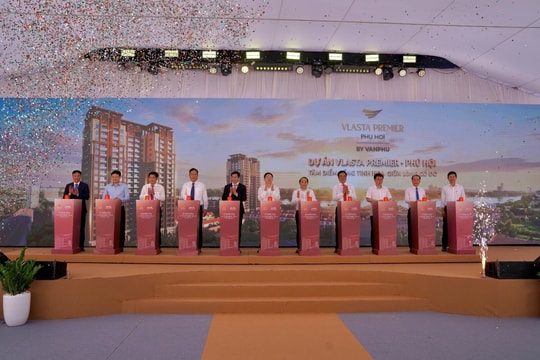 Văn Phú khởi công dự án Vlasta Premier - Phú Hội: Kiến tạo chuẩn sống tinh hoa tại “giao lộ di sản – hiện đại” trung tâm phố đi bộ Huế