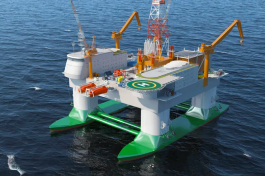 Phát hiện cỗ máy lênh đênh trên biển, được ví như đảo nổi với khả năng nghiên cứu đáy biển ở độ sâu 10.000 mét