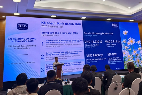 Chủ tịch Nguyễn Thị Mai Thanh: Các nhà máy điện của REE đang chạy hết công suất, mục tiêu doanh thu kỷ lục hơn 12.000 tỷ
