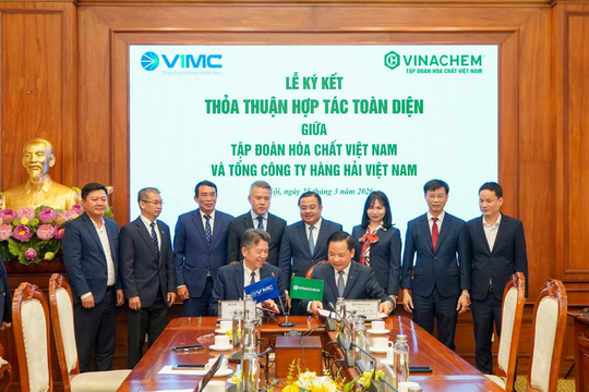 Vinachem và VIMC ký thỏa thuận hợp tác toàn diện, tăng liên kết công nghiệp – logistics
